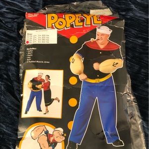PLUS Size Popeye Costume